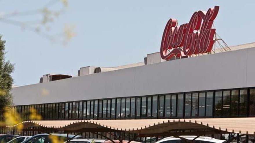 La planta de Coca-Cola en Alicante, en una imagen de archivo