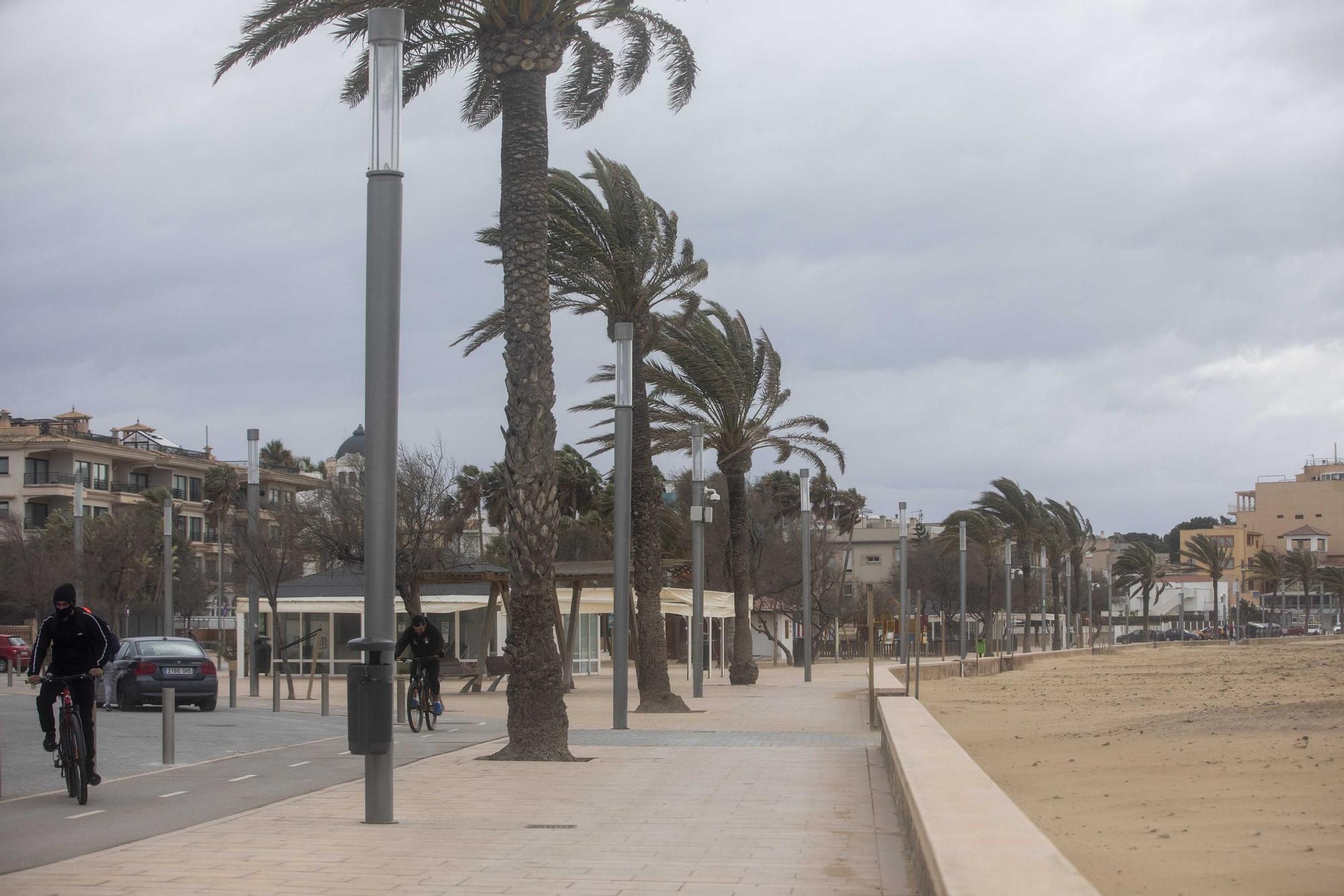 El tiempo en Mallorca: Las imágenes que deja el temporal en la isla