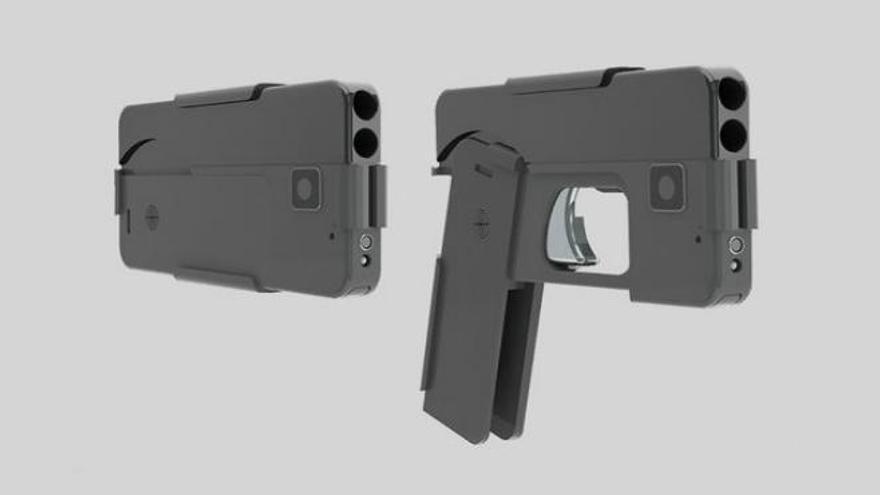 Una empresa de EEUU pone a la venta una pistola en forma de smartphone