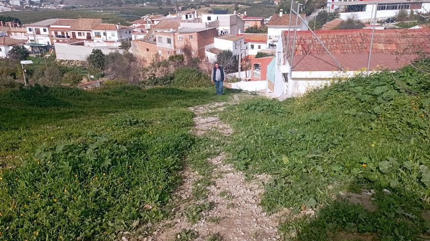 Una calle quijotesca en lo alto de Colmenarejo