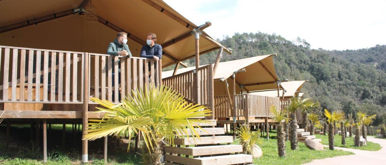 Camping Can Bora, en Girona, un espacio abierto en plena naturaleza.