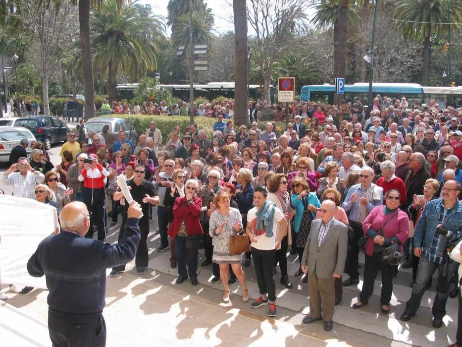 Manifestación contra el impuesto de sucesiones