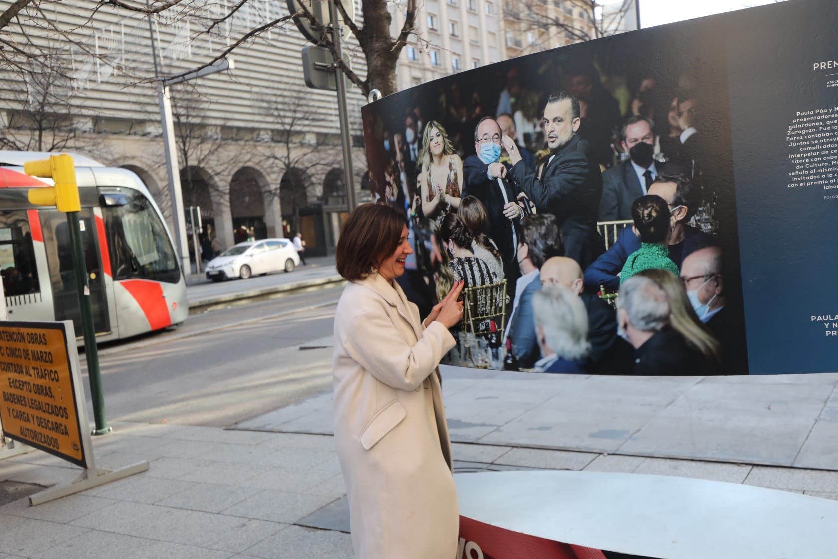 El Paseo Independencia de Zaragoza se engalana para los Premios Feroz