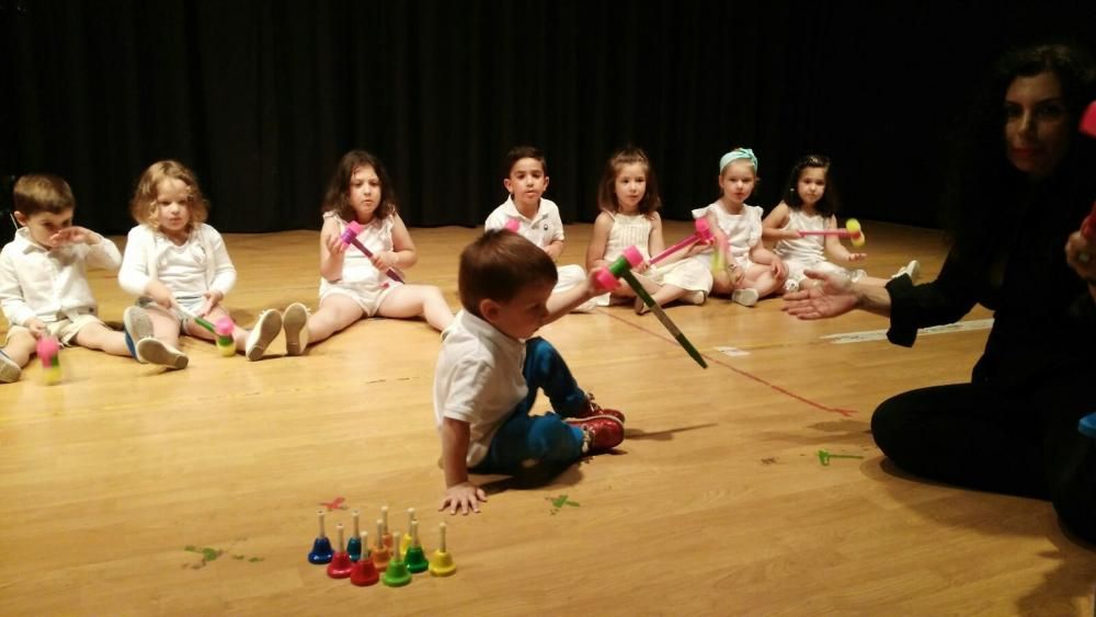 Fin de curso en la escuela de música de Cudillero