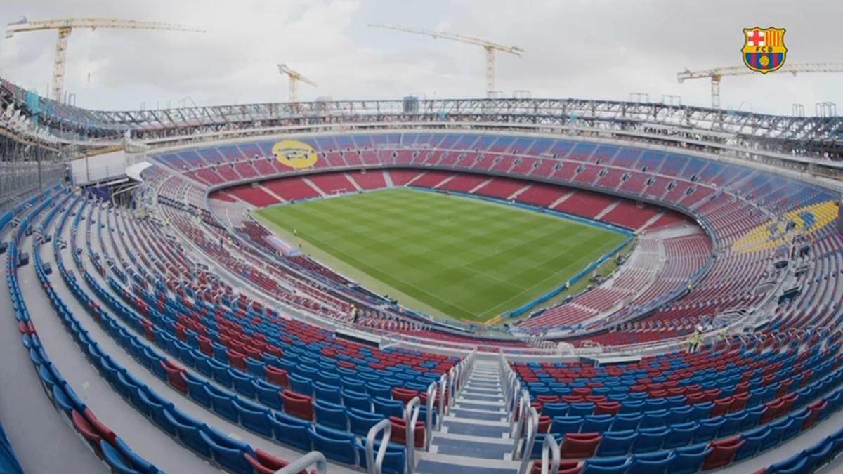 Nuevas imágenes del Spotify Camp Nou