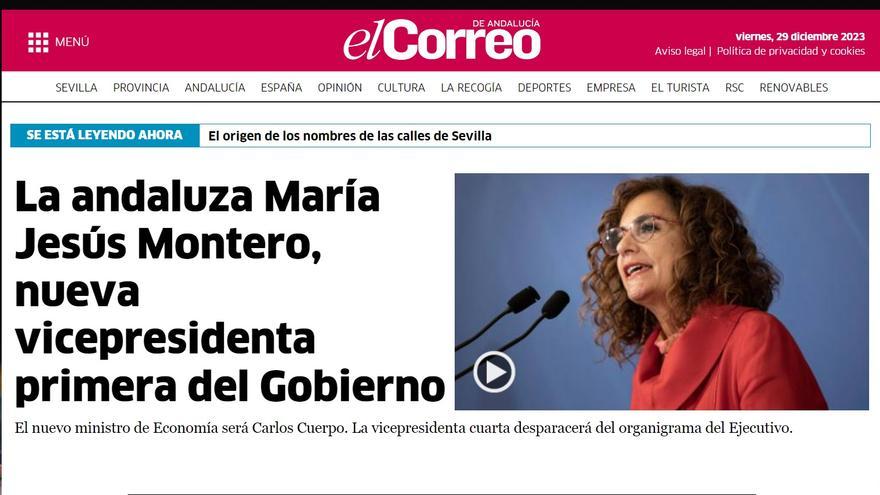 Prensa Ibérica adquireix ‘El Correo de Andalucía’