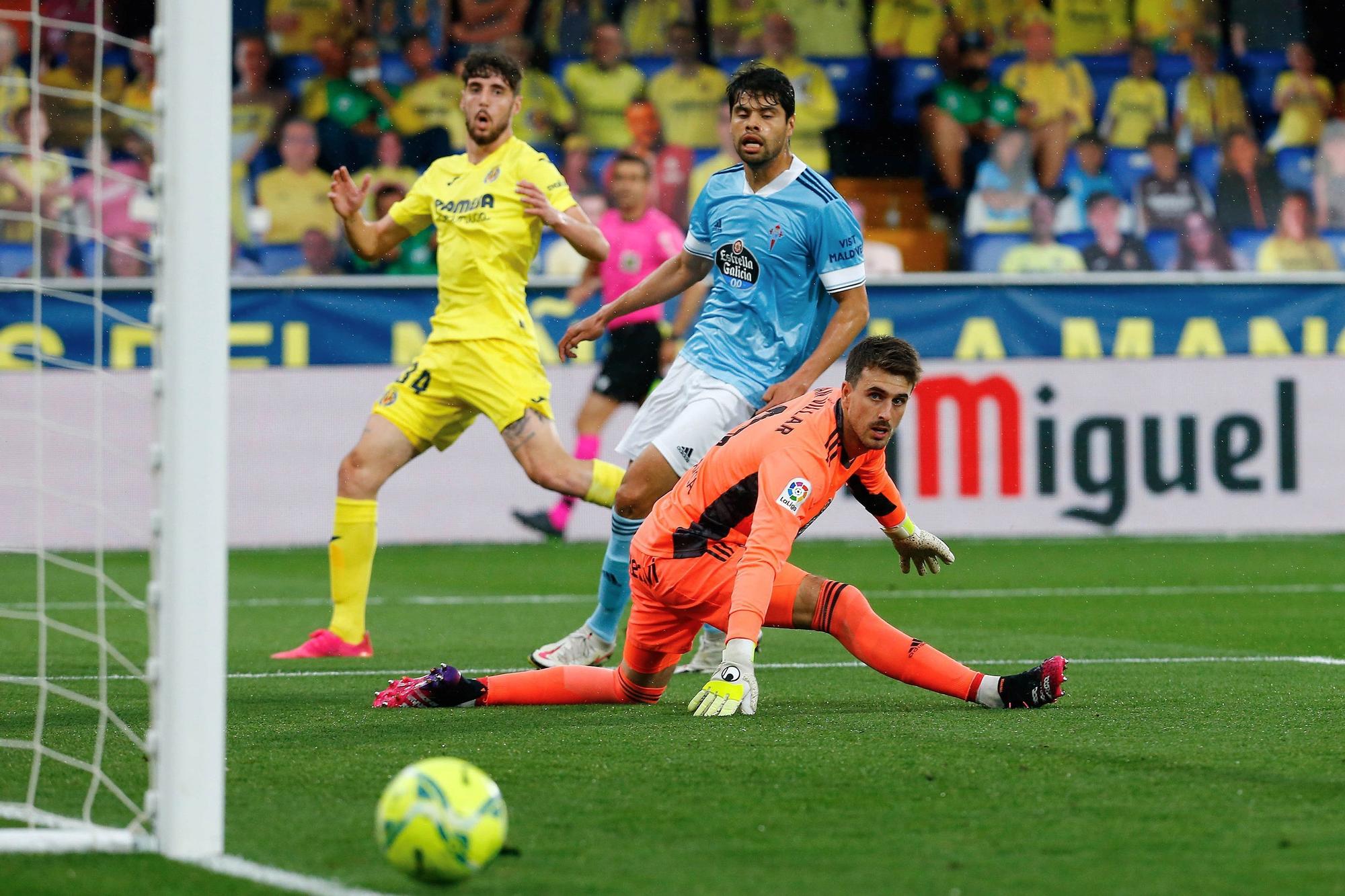 El Villarreal-Celta, en imágenes