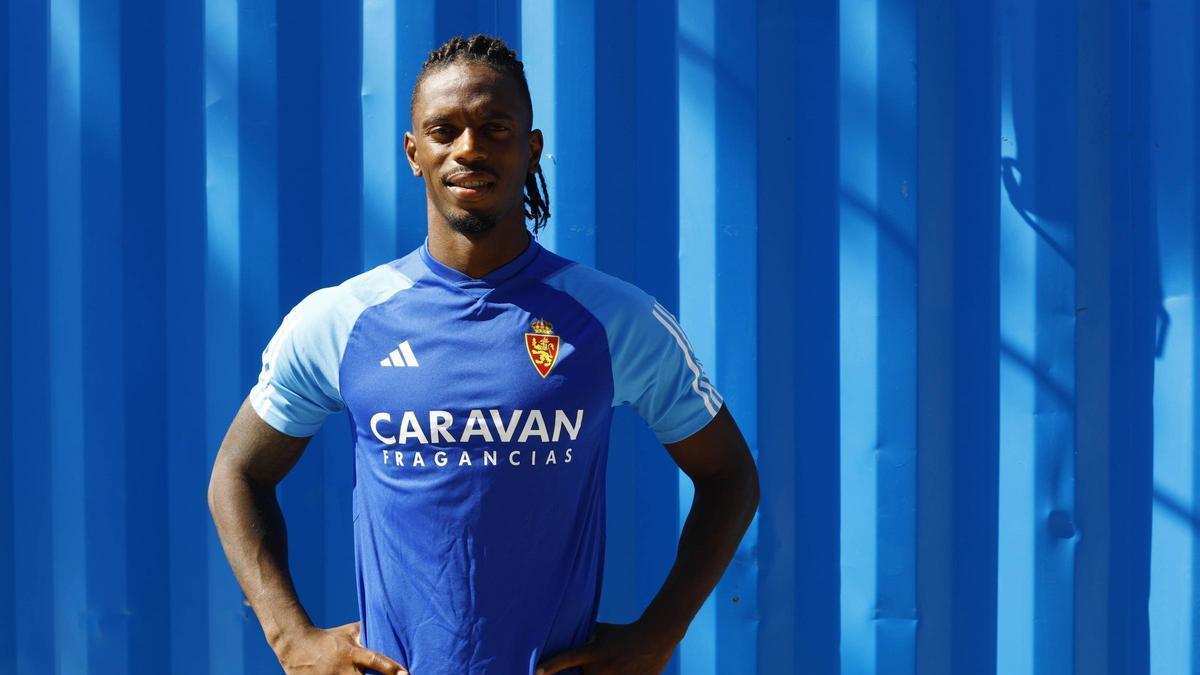 Jair, durante su etapa en el Real Zaragoza.