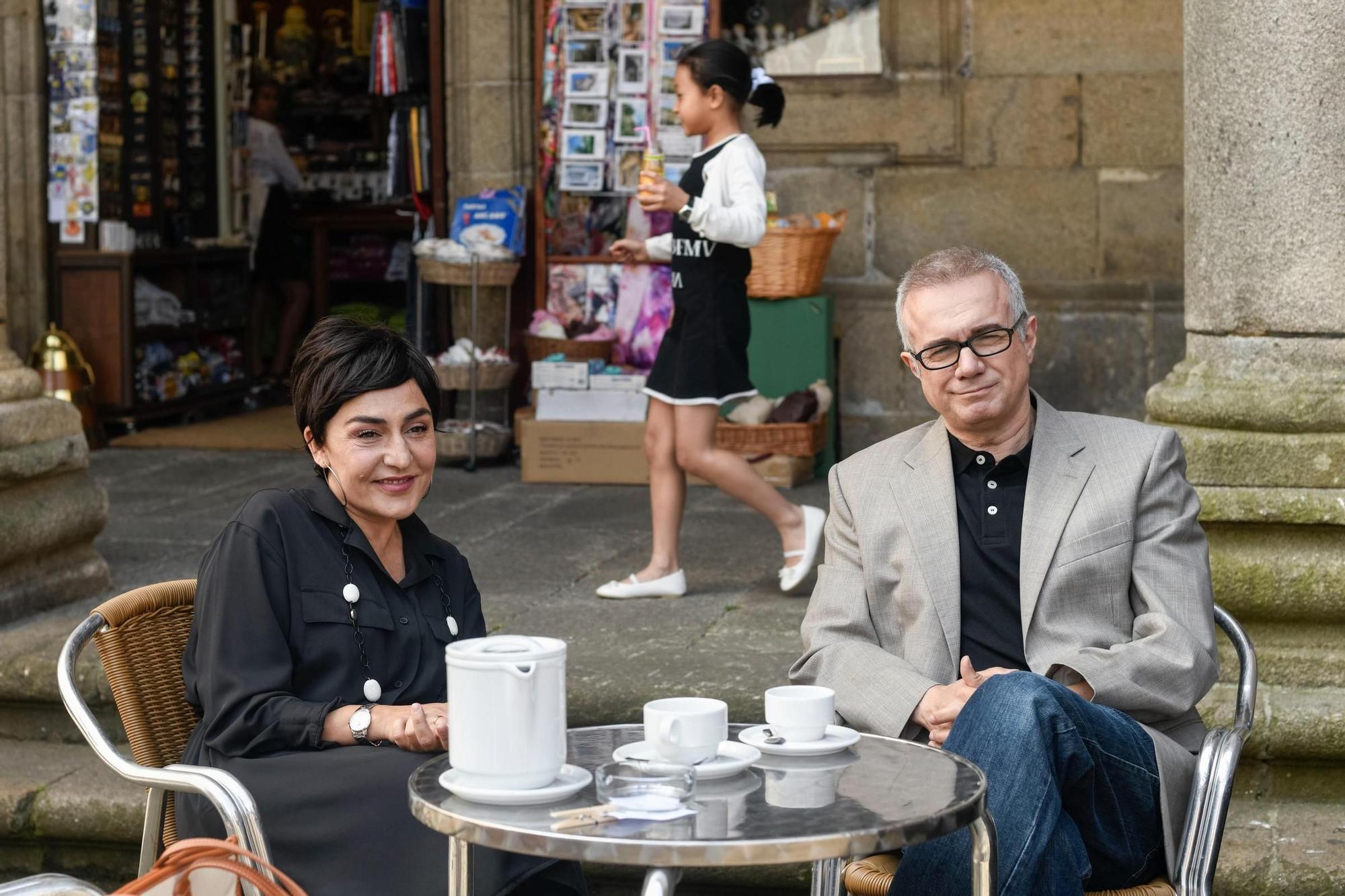 Con Candela Peña en "El Caso Asunta"