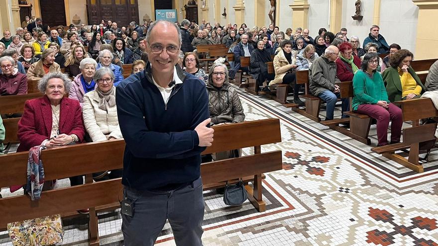 José María Rodríguez Olaizola ofrece una charla en la Inmaculada.