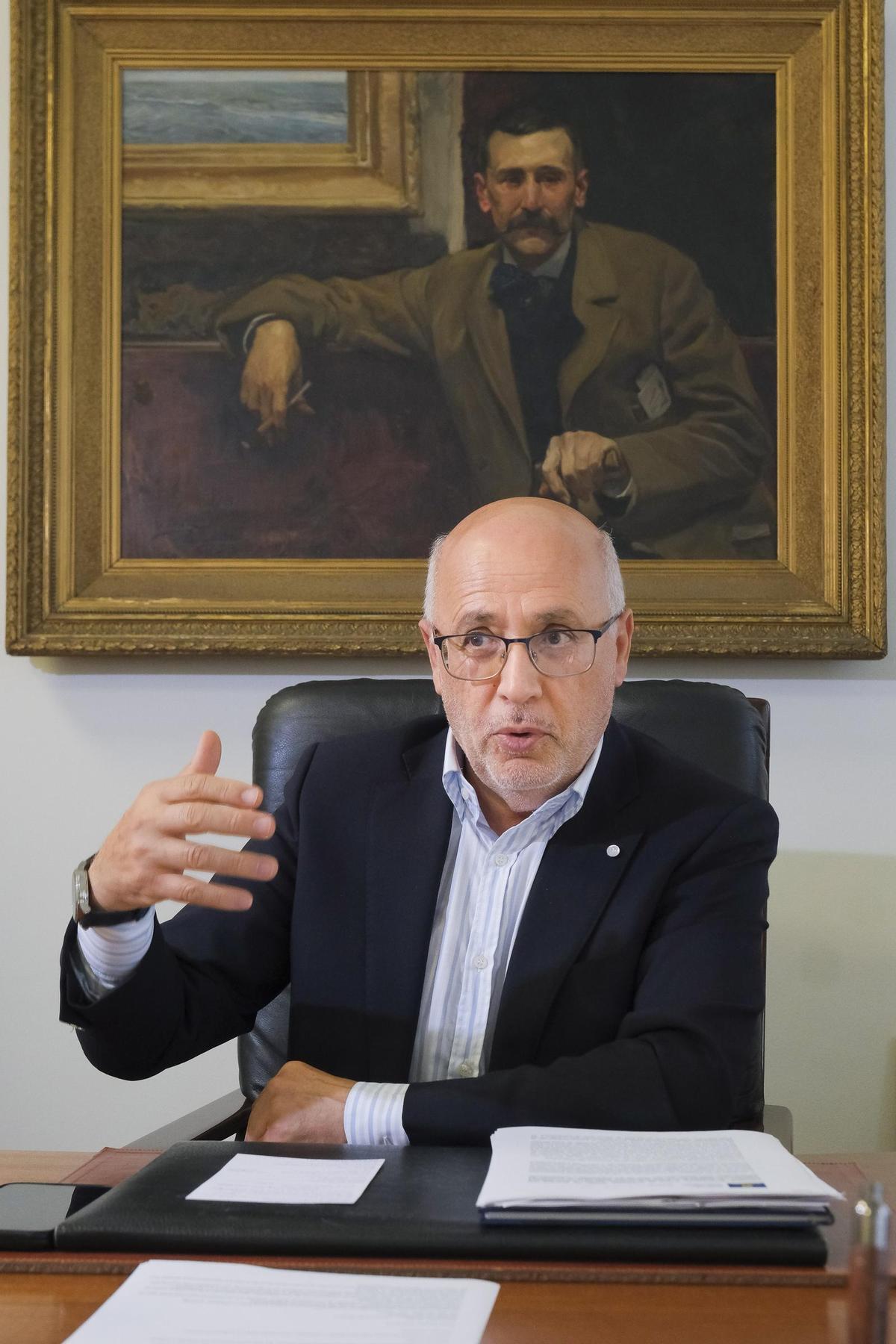 El presidente del Cabildo de Gran Canario, Antonio Morales.