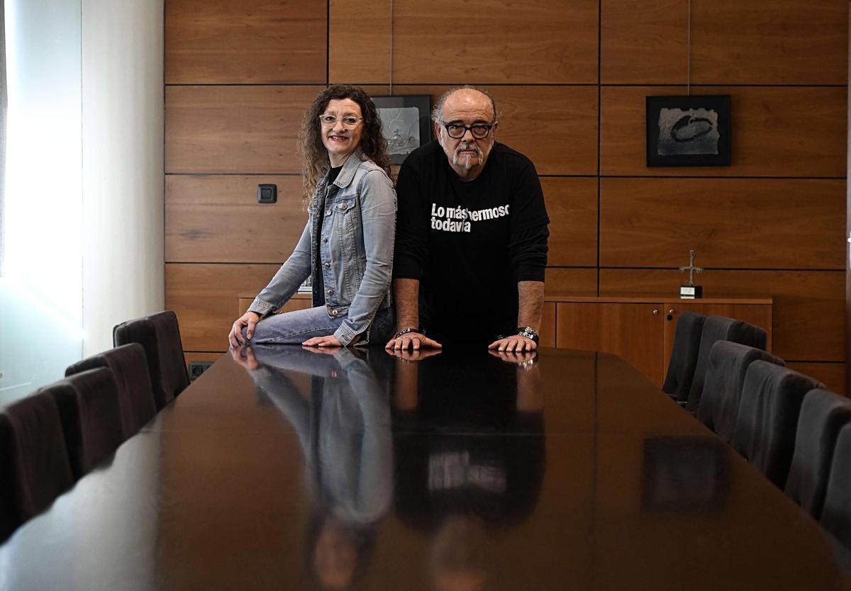 Esperanza Clares y Antonio Saura, fundadores de Alquibla Teatro.