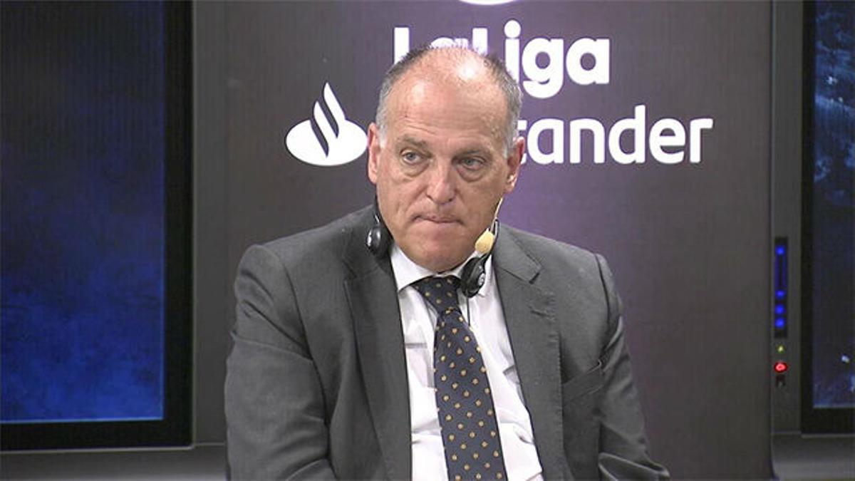 Tebas: No nos hemos planteado suspender el Clásico por el coronavirus