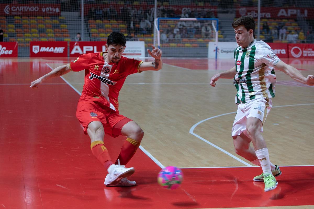 Las imágenes de la derrota de Jimbee Cartagena frente a Córdoba Las imágenes de la derrota de Jimbee Cartagena frente a Córdoba