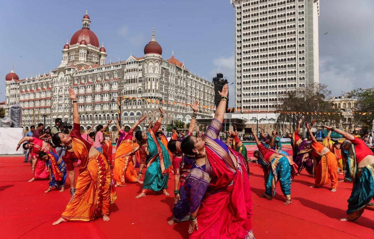 Día Internacional del Yoga en la India