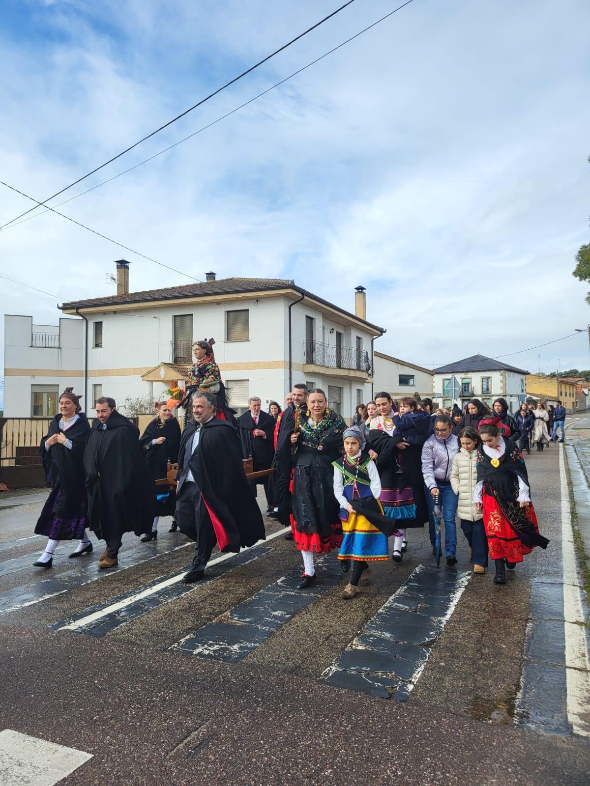 Fiesta de Santa Águeda en Almeida de Sayago