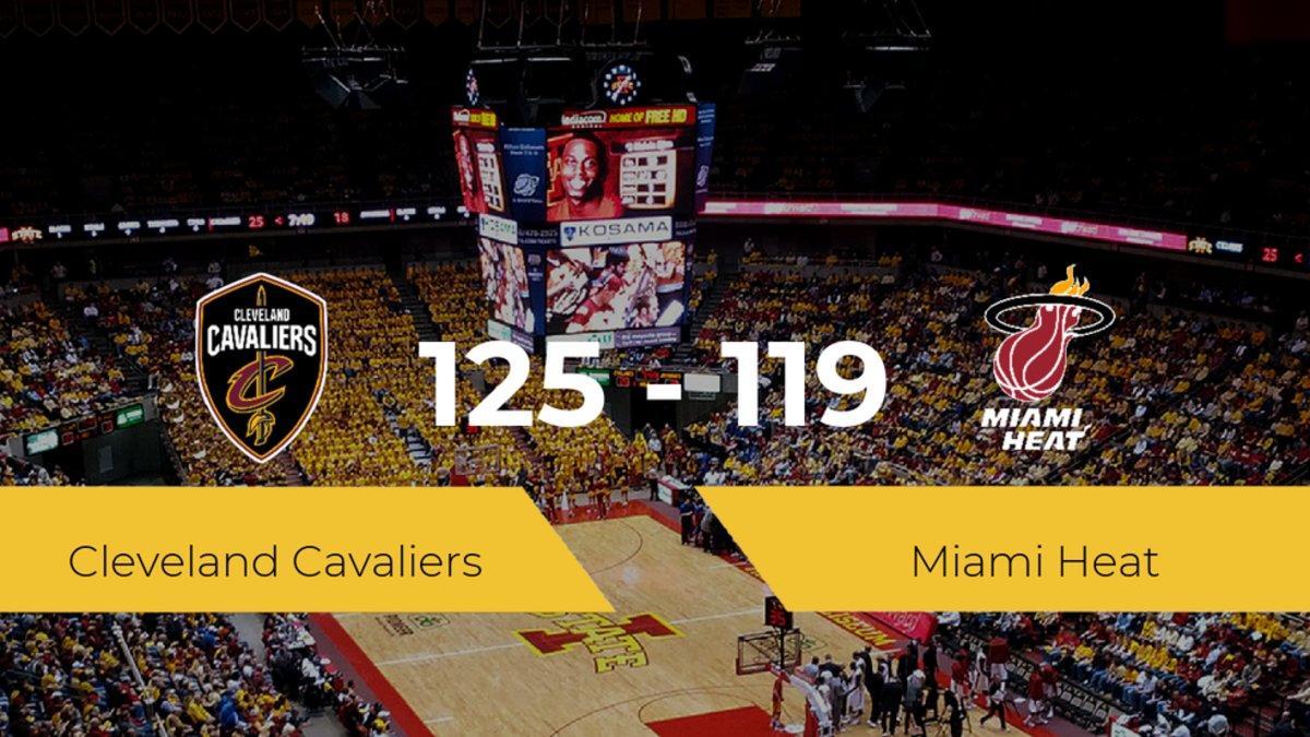 Victoria de Cleveland Cavaliers en el Rocket Mortgage Fieldhouse ante Miami Heat por 125-119