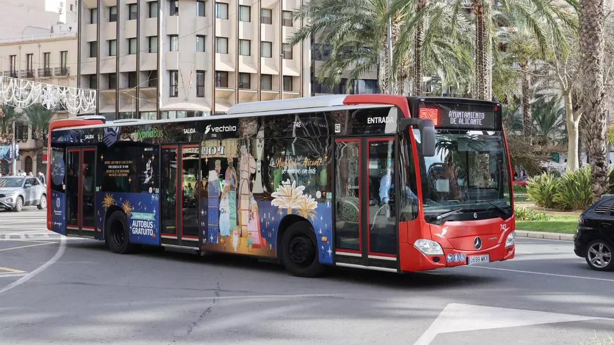 Cambios en estas líneas de autobús de Alicante por la San Silvestre: horarios y recorridos este 26 de diciembre