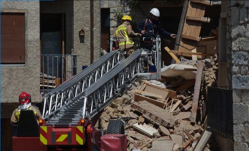 Explosió en una casa de Llanars