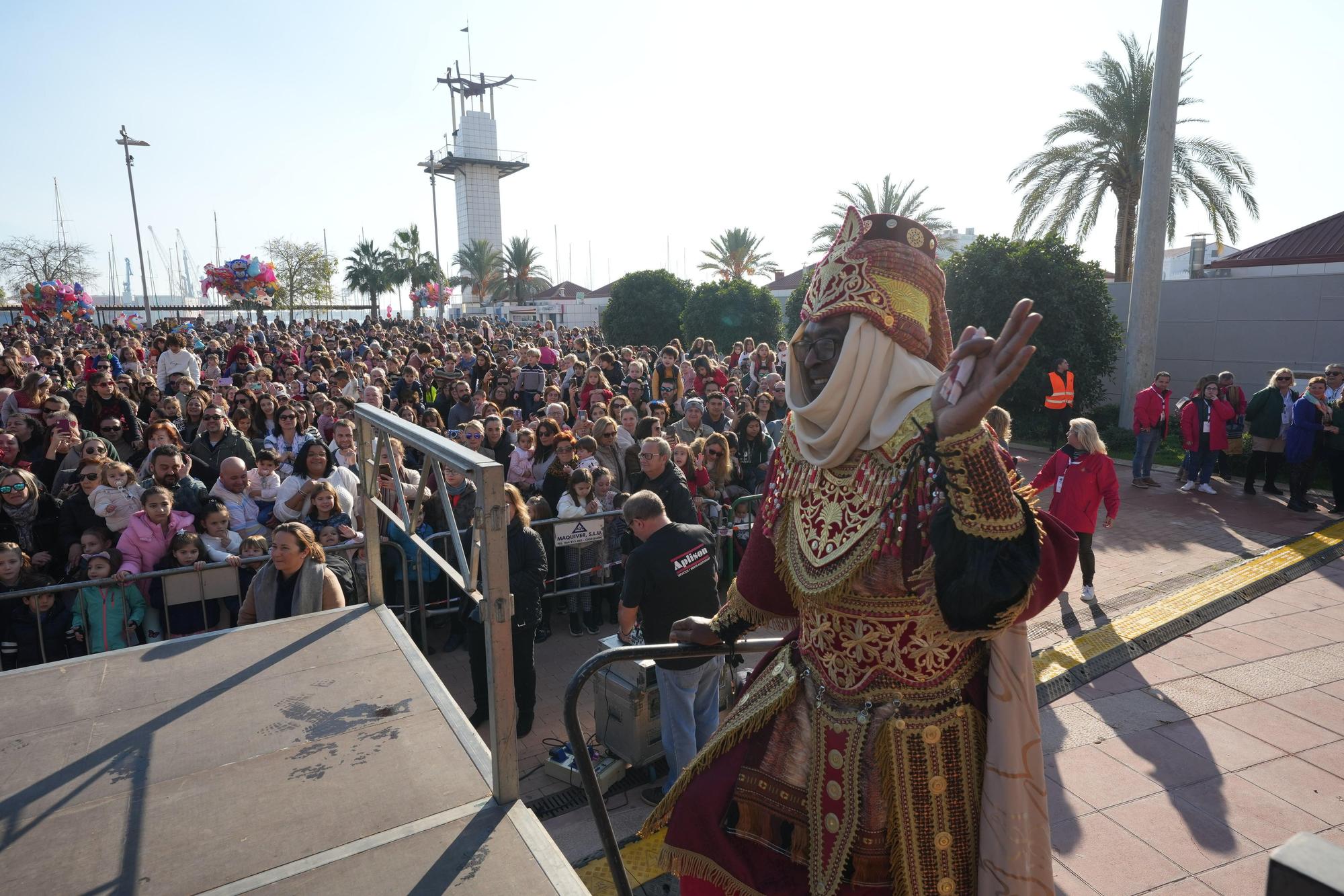 Las mejores imágenes de la llegada de los Reyes Magos a Castellón