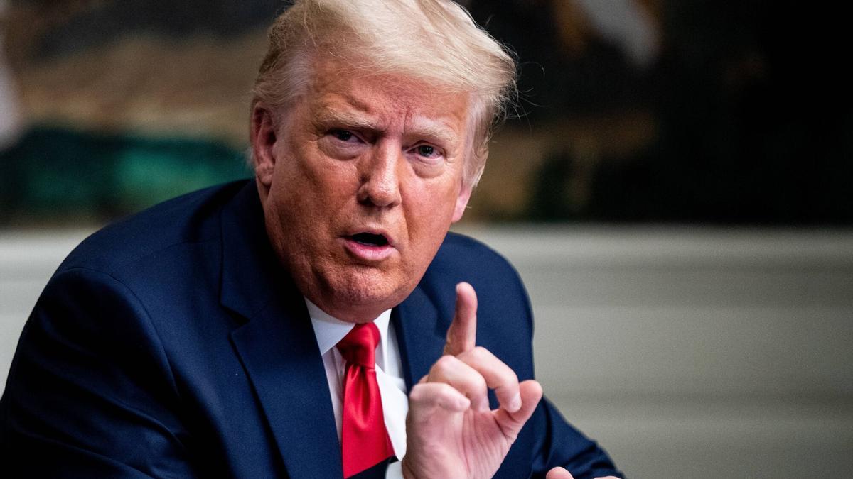 El expresidente de EEUU, Donald Trump