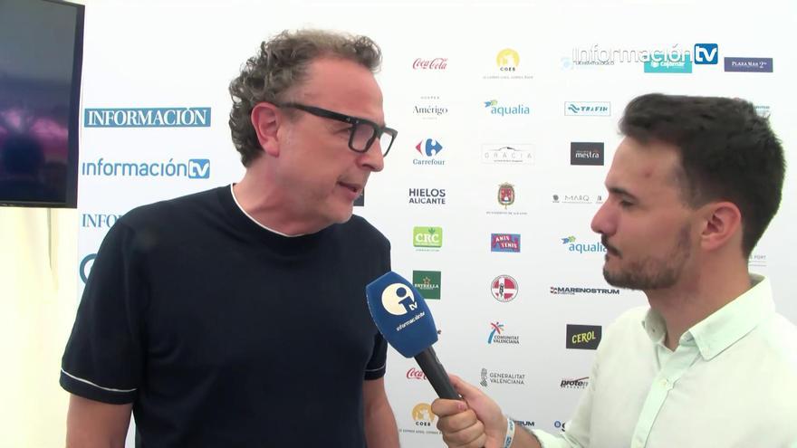Nacho Ivorra visita el Racó de Información TV durante las fiestas