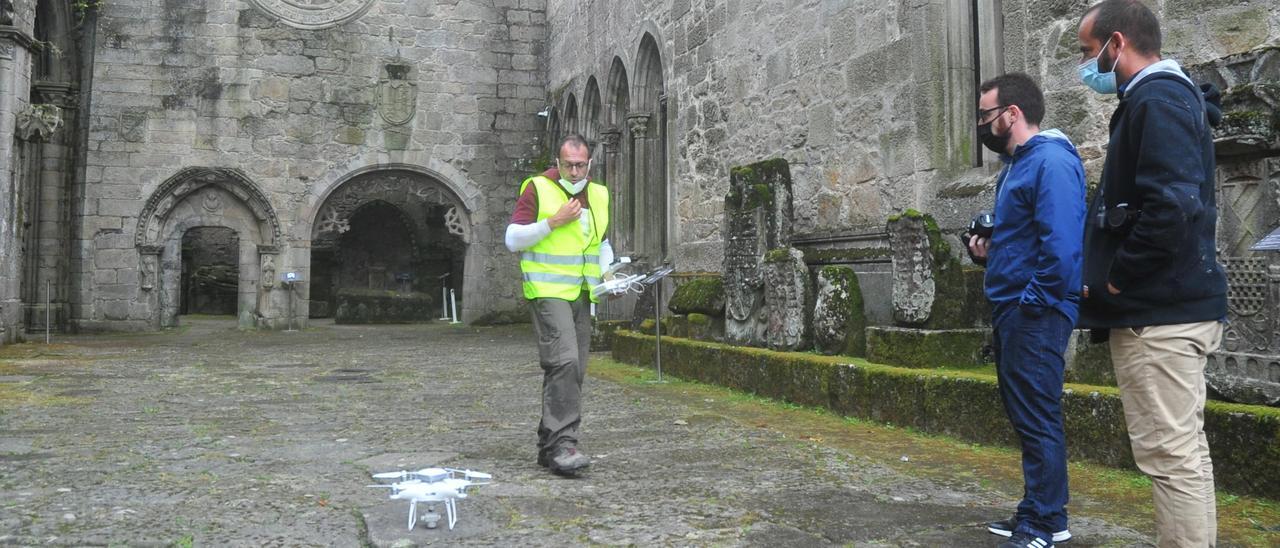 El dron utilizado en el proyecto