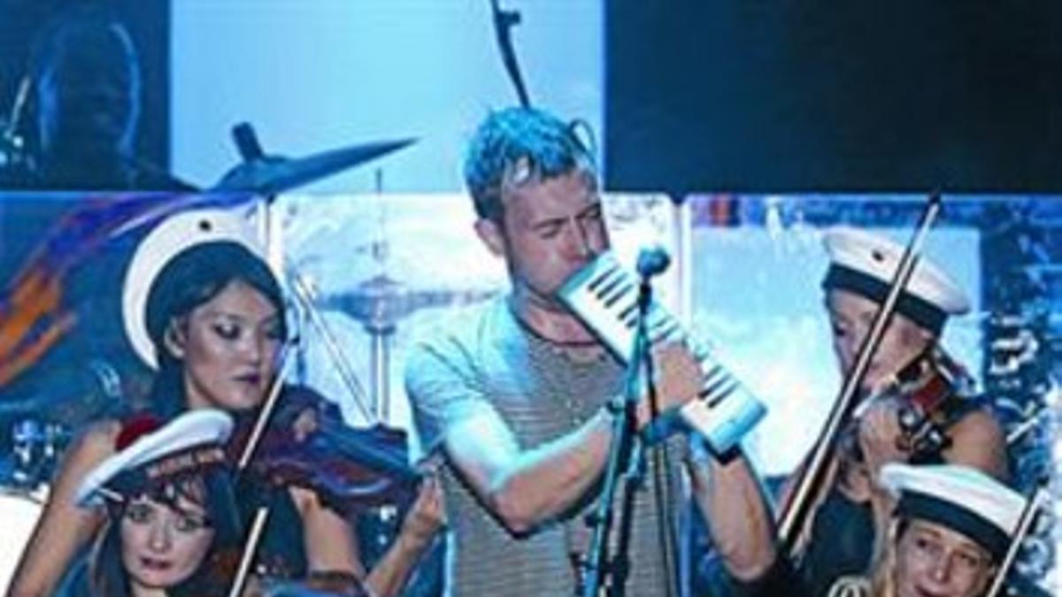 Damon Albarn, líder de Gorillaz.