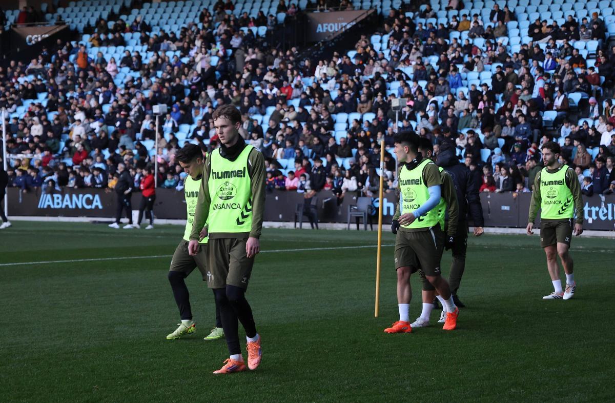 Un regalo de los 'Reyes Celestes': fiesta en el entreno a puertas abiertas en Balaídos