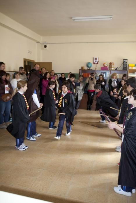 Visita virtual al metro de Londres en el colegio Sagrada Familia en El Entrego