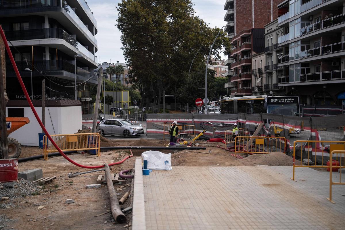 Las obras de la Rambla de Sant Joan de Badalona finalizarán en verano del 2026