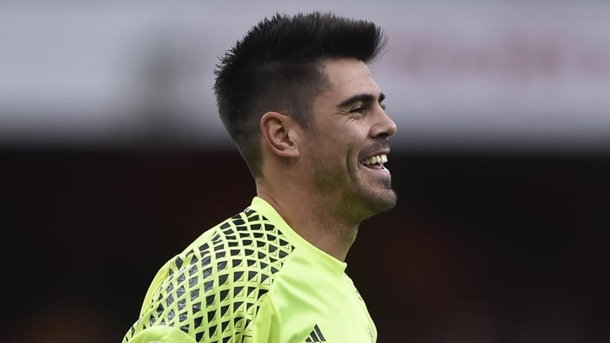 Víctor Valdés, portero del Middlesbrough