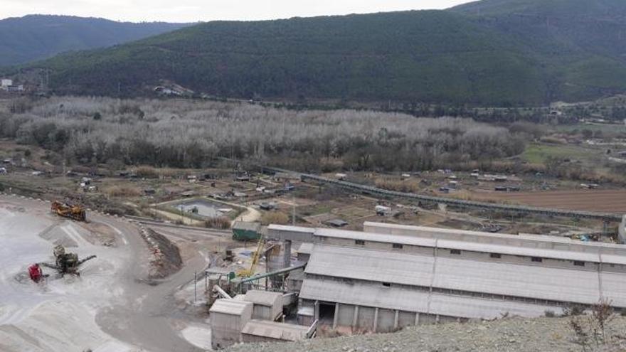 Vista de les instal·lacions d&#039;Iberpotash a Súria