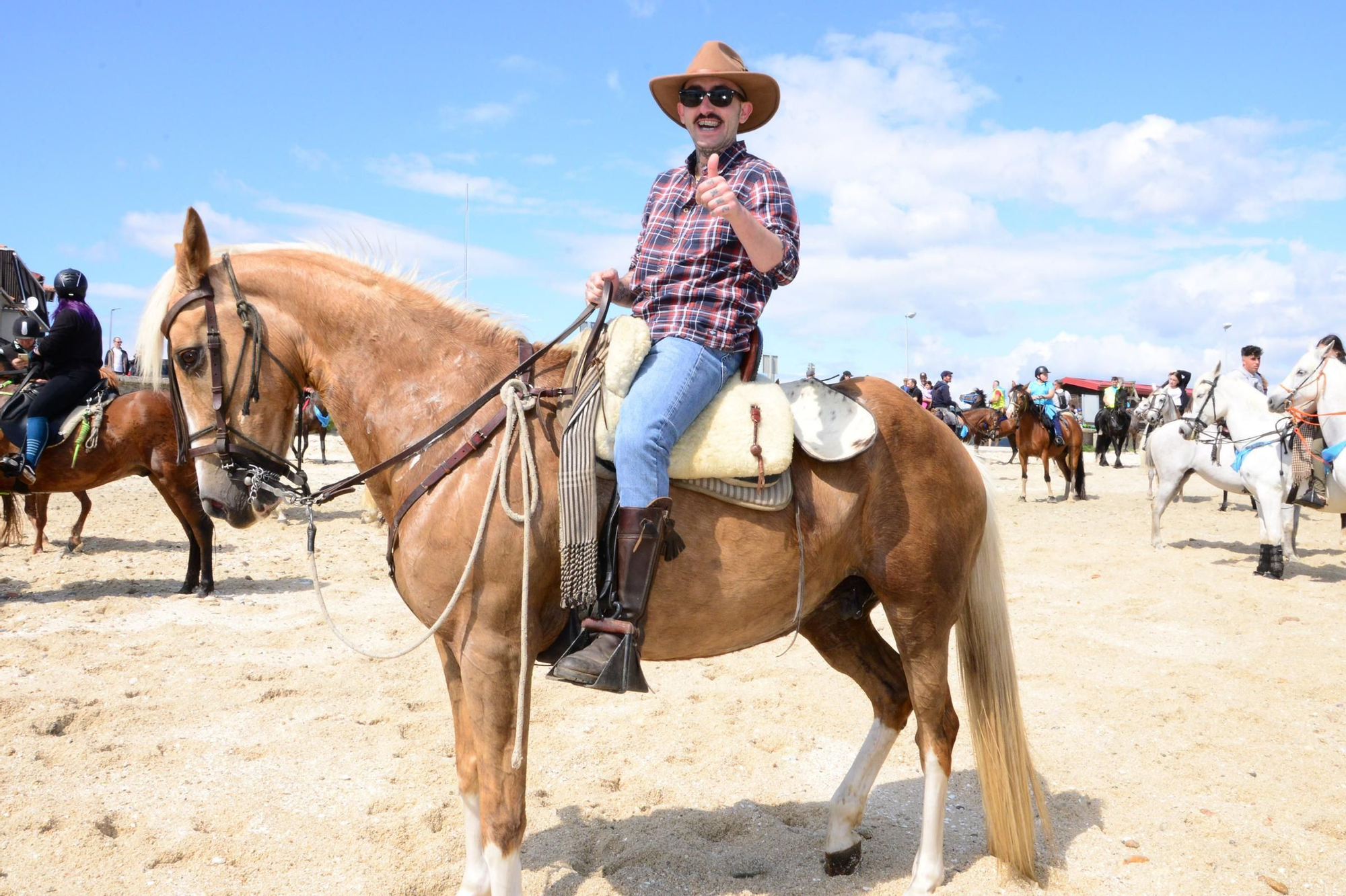 Más de 200 jinetes en la Xuntaza Cabalar de Moaña