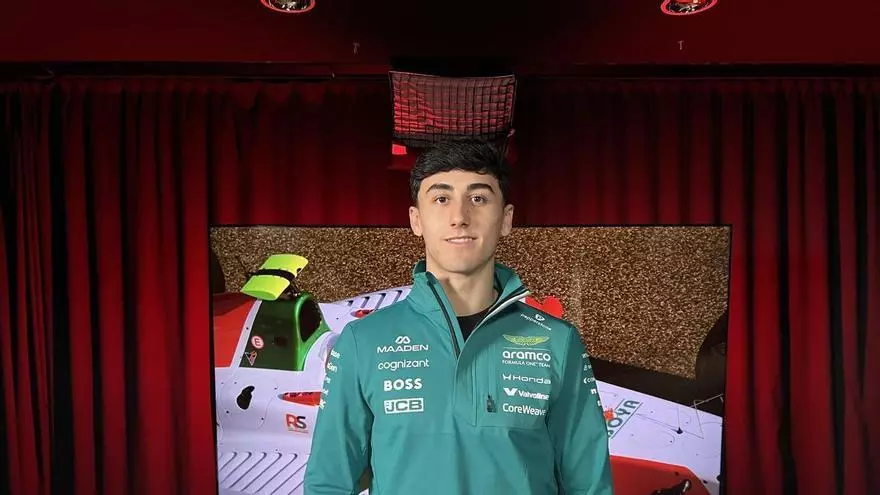 La nueva promesa española de Aston Martin que creció admirando a Fernando Alonso