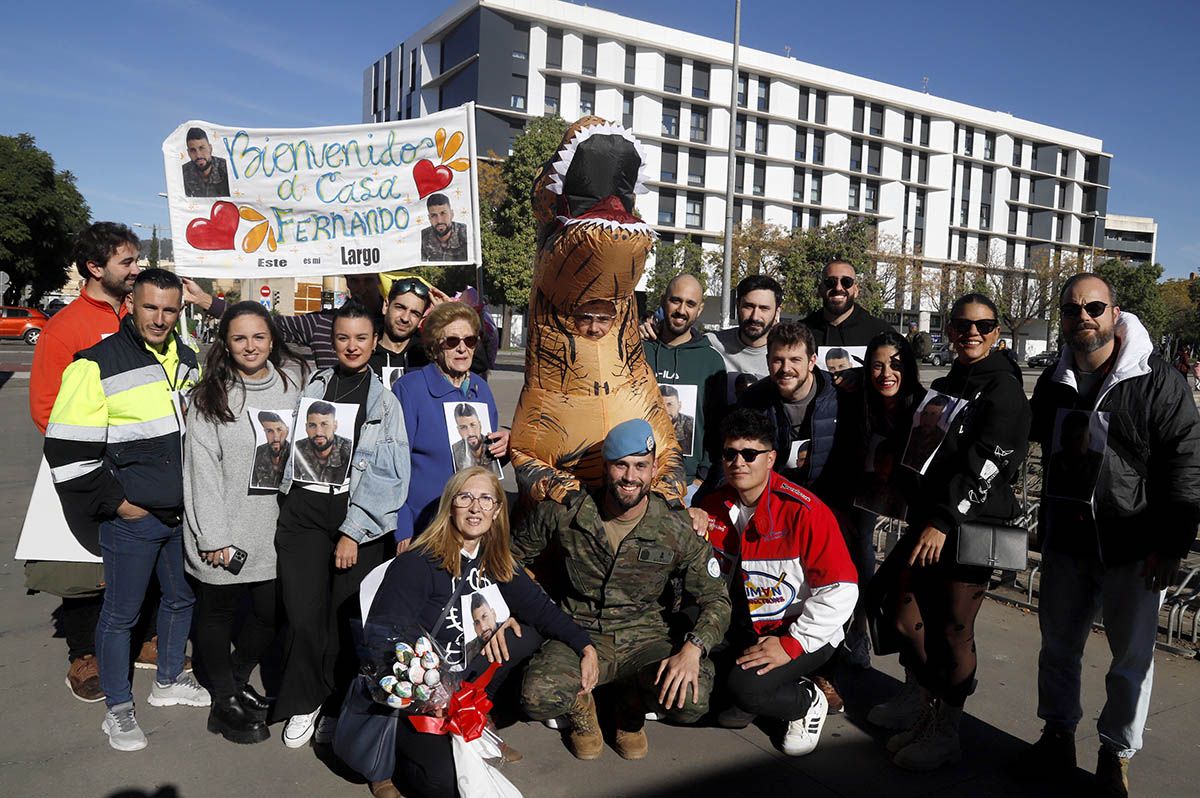 El último contingente de la Brigada Guzmán el Bueno ya está en Córdoba