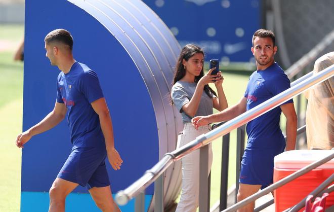 Las divertidas anécdotas del último entrenamiento del Barça