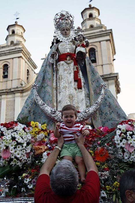 Bajada de la Virgen de la Fuensanta a Murcia