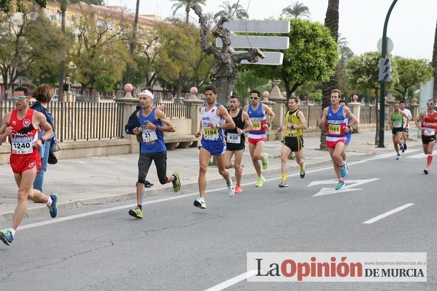 Media Maratón de Murcia: paso por la Avenida del Infante