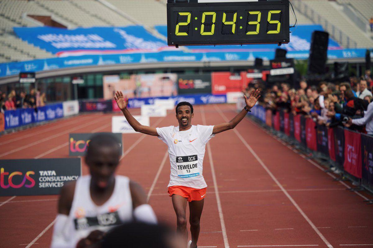 Hiskel Tewelde, atleta eritreo que participará en la maratón Elche-Alicante