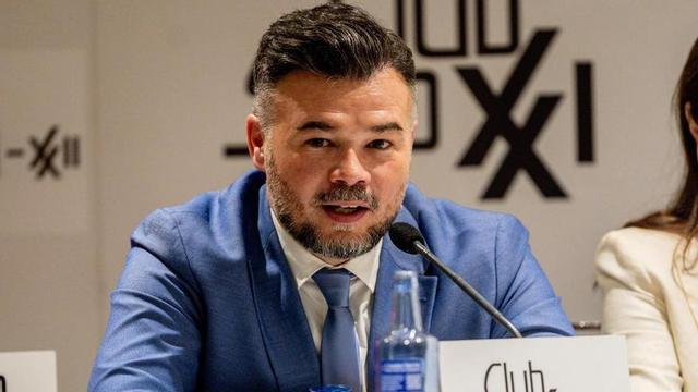 Rufián sobre la imputació de Zapatero: «La interlocutòria és fotut i mentiria si digués el contrari»