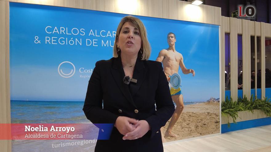 Noelia Arroyo, Alcaldesa de Cartagena - Fitur 2023
