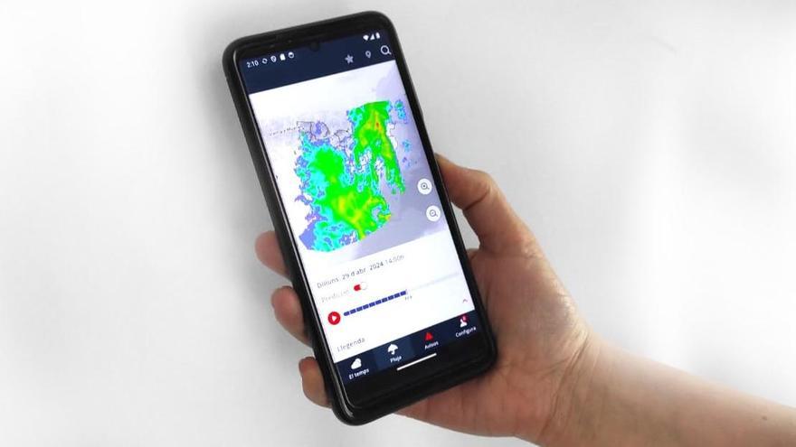 El Meteocat llança una nova aplicació de mòbil que facilita l&#039;accés a la previsió meteorològica en temps real