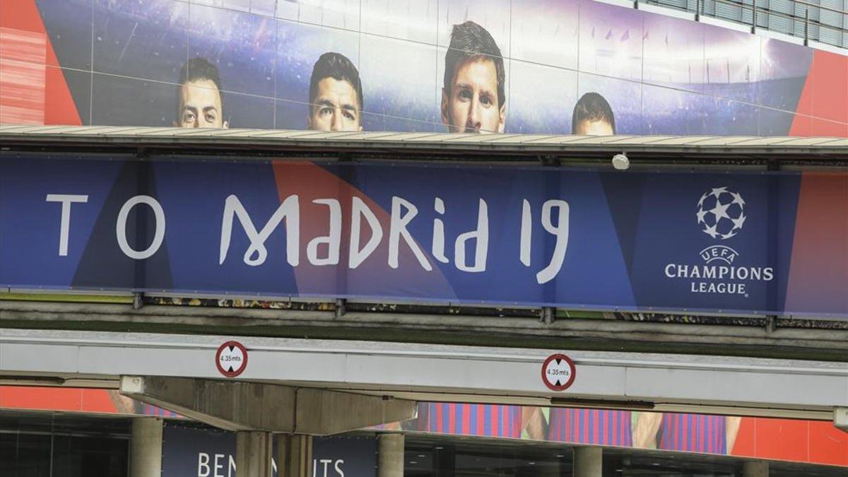 El logo de la final de Madrid
