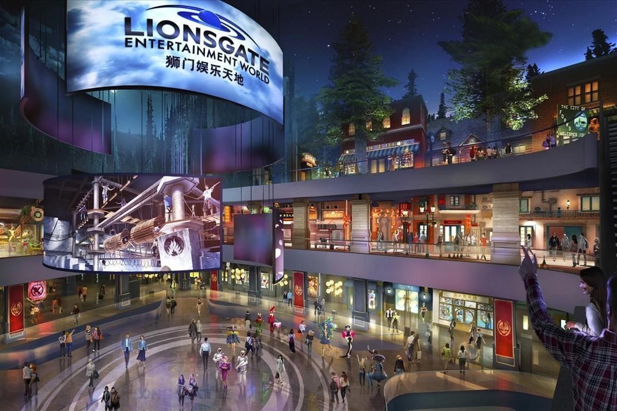 Lionsgate Entertainment World es un parque temático con una realidad virtual que se inaugurará en julio en la isla de Hengqin en Zhuhai, China.