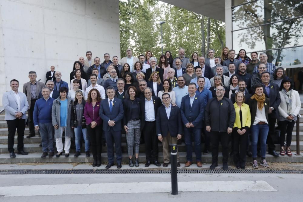 Acte final de Junts per Catalunya a les eleccions generals a Girona