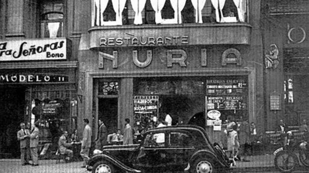 República  El Núria, en 1933, cuando era famoso por el helado Nuri.