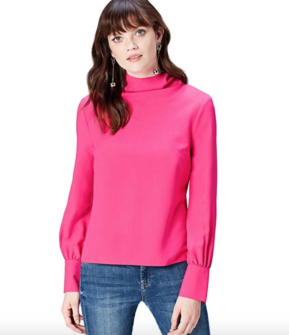 Blusa fucsia