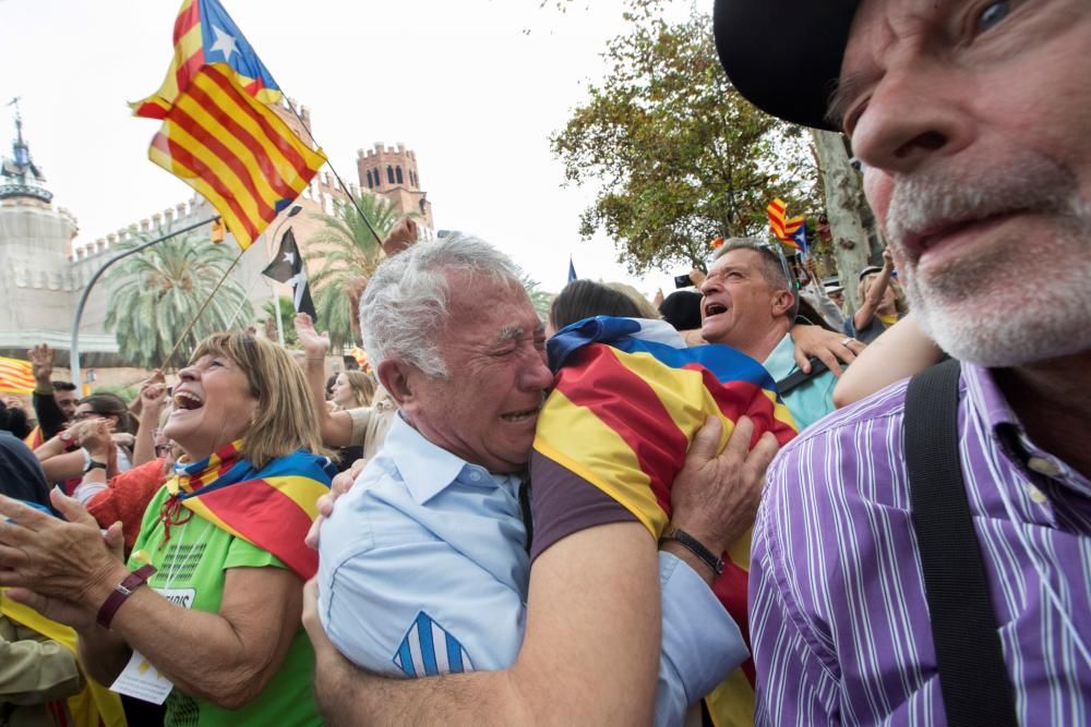 Esclat d'alegria a Catalunya