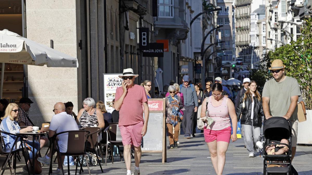 Nuevo día soleado en Vigo.